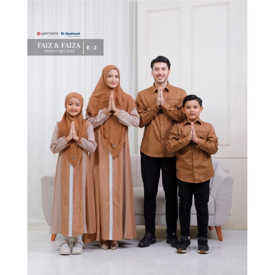 Family Set Gamis Faiza Anak By Yasmeera DiskonR33A