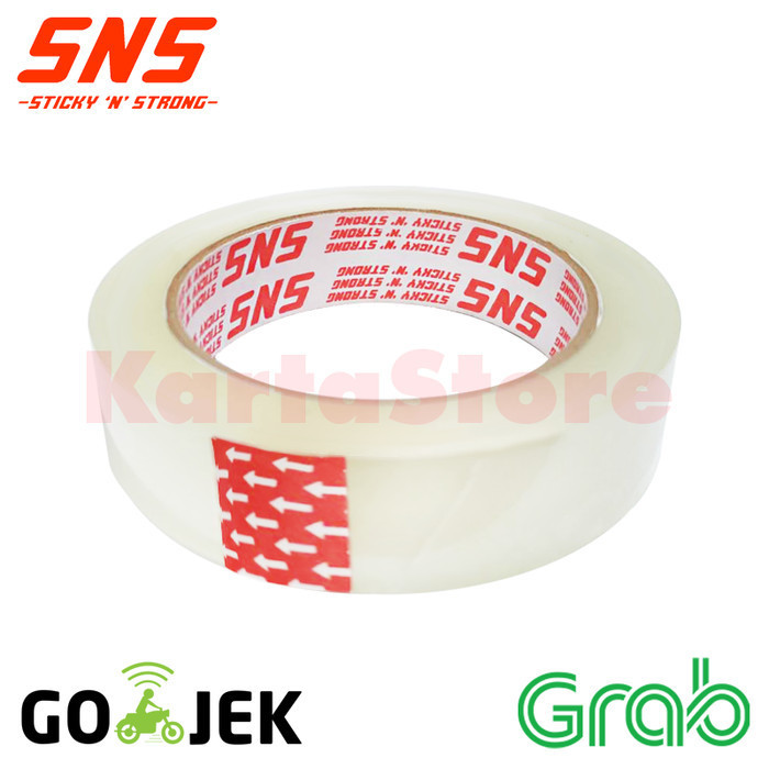 

1 Karton Isolasi / Solasi / Solatip 1 Inch X 100 Yard (24Mm) Sameday