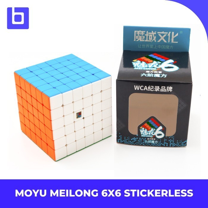 Rubik 6X6 - Moyu Mf Meilong 6X6 Stierless
