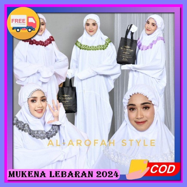 Mukena Perlengkapan Sholat Mukenza Mykena Fashion Wanita Terbaru Import Mukenah Perempuan Remaja Muk