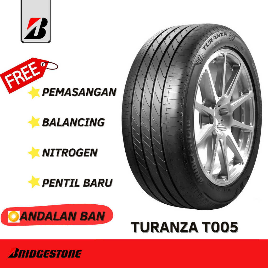KUPON BAN BRIDGESTONE 215/55 R18 TURANZA T005