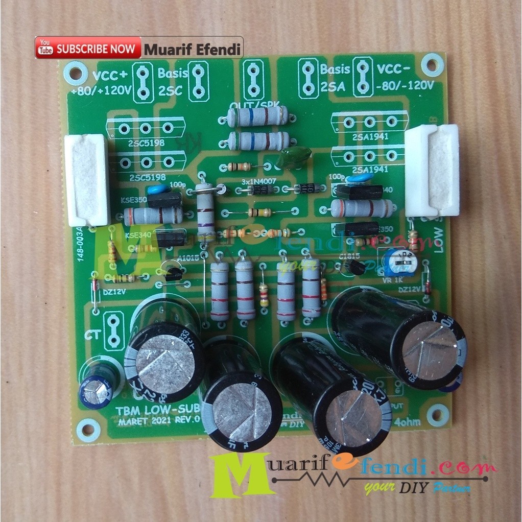 KIT Driver Power Amplifier TBM LOW SUB 066M tanpa TR