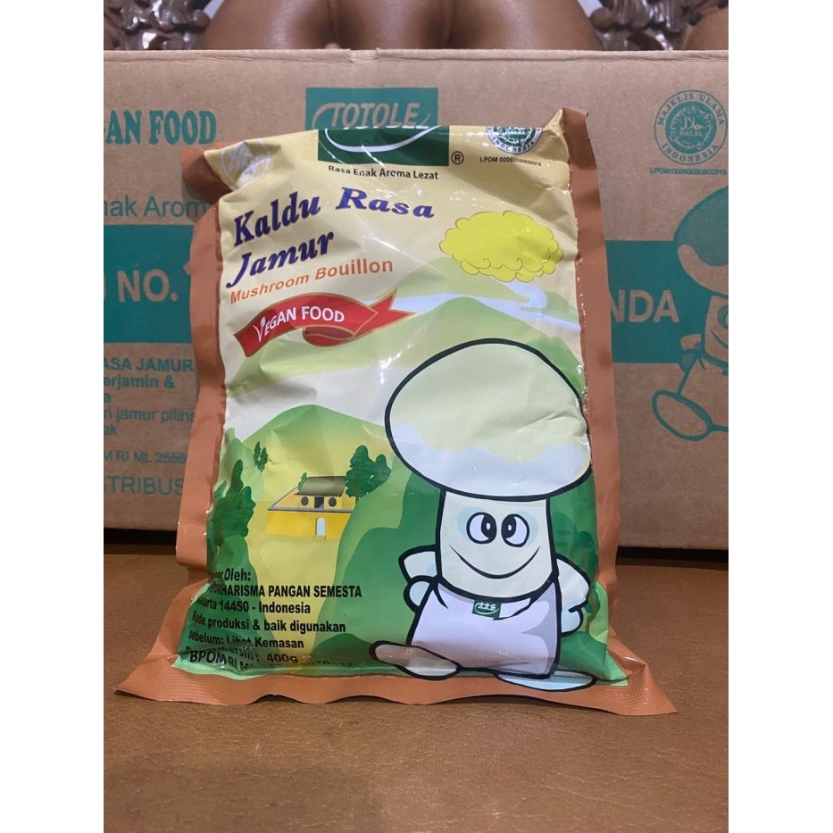 

Gila Totole 400Gr Kaldu Yedap Rasa Jamur