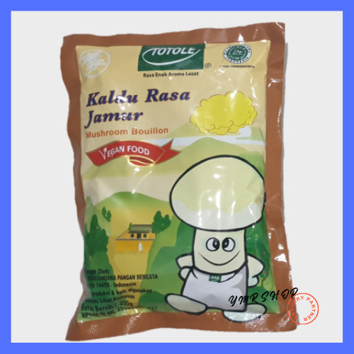 

Totole Kaldu Jamur / Yedap Rasa / Vegetarian / - 200 Gr