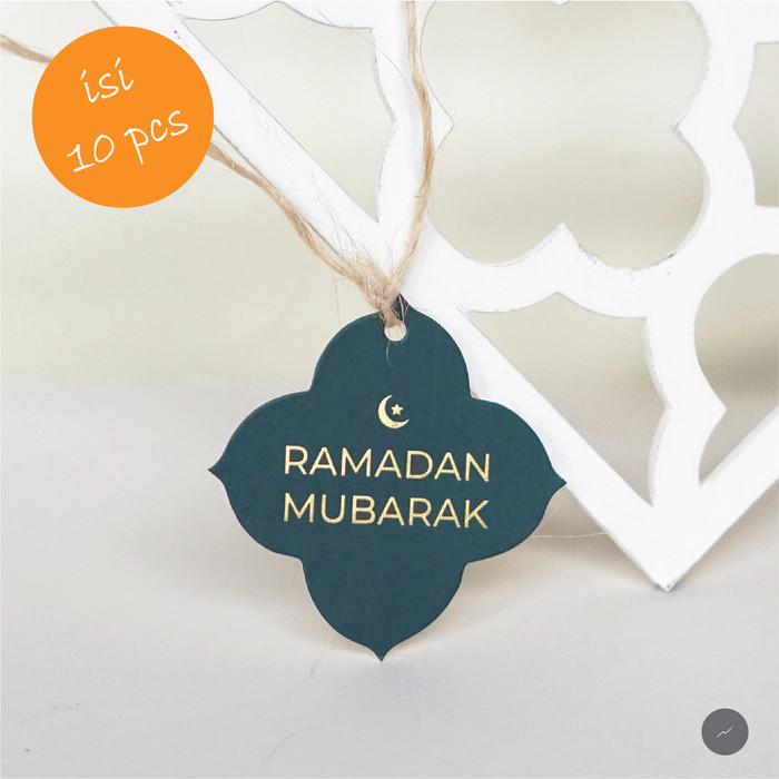 

Mini Hangtag Lebaran Hang Tag Idul Fitri Tag Ramadan Mubarak (Clover) 018