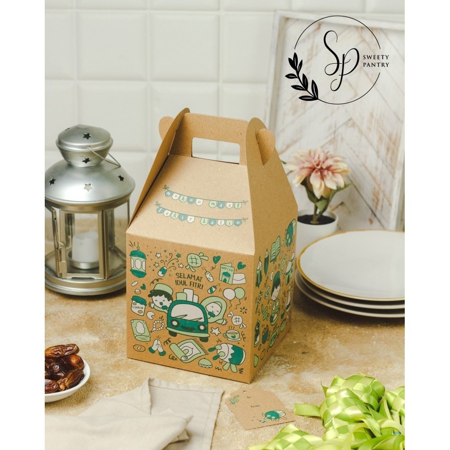 

Tb Lebaran Jolu - Dus / Box / Packaging Toples 500Gr Set 2 Lebaran 058