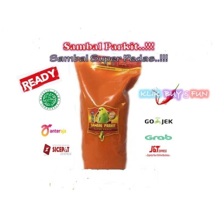 

Sambal Pedas Sambal Parkit 1000 Ml