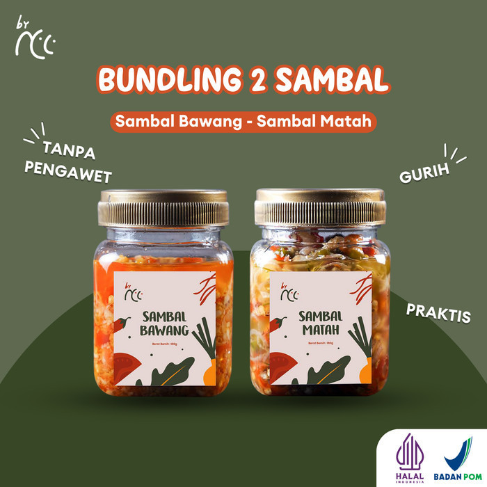 

By Ncc Bundling Sambal Bawang Dan Sambal Matah 160Gr