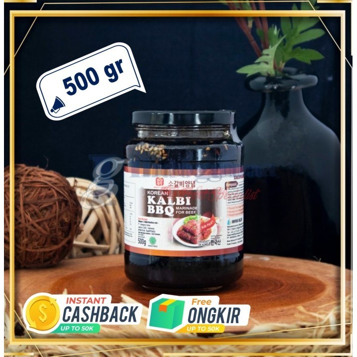 

Jinsung Korean Kalbi Bbq Sauce 500 Gram