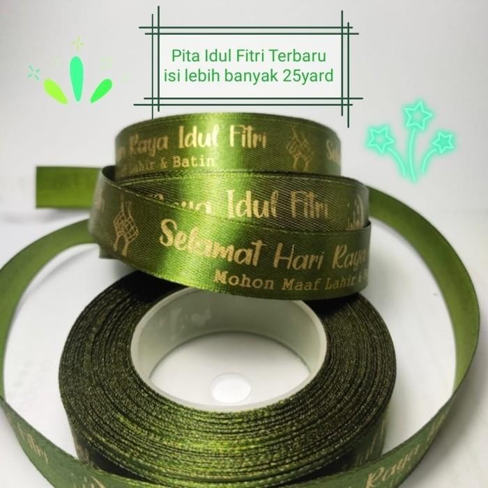 

Pita Idul Fitri Lebar 2 Cm Bahan Satin 1 Rol 18 Meter 003