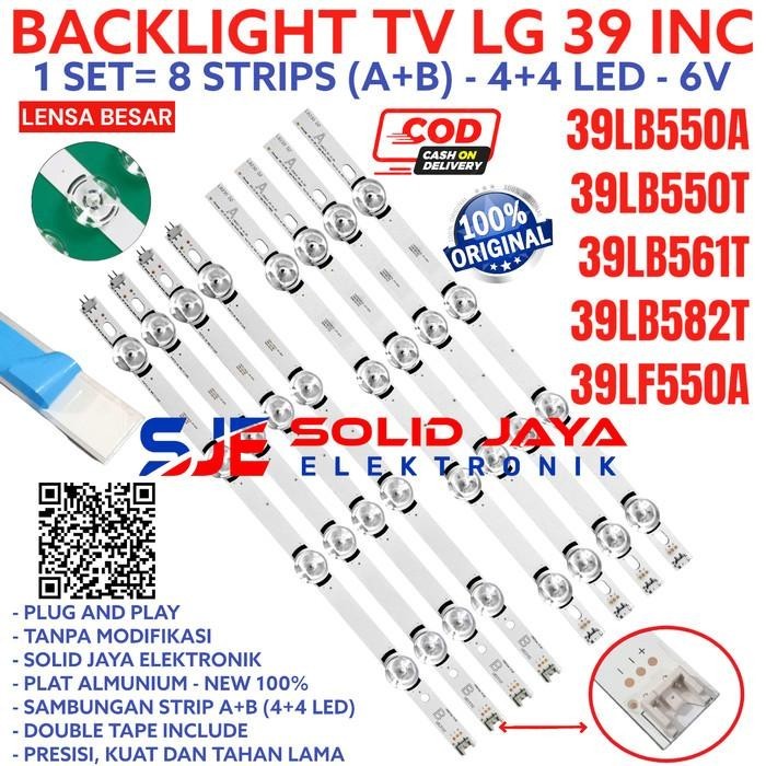 BACKLIGHT TV LG 39LB561T 39LB 39LB561 39LB582 39LB582T LAMPU BL 6V 8K