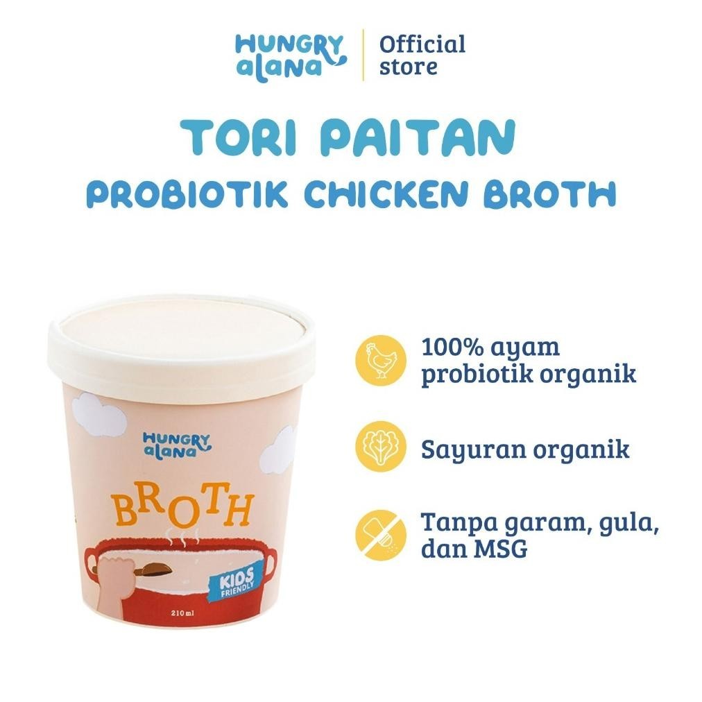 

TERLARIS Hungry Alana - Tori Paitan Broth - Kaldu Tulang Ayam Probiotik YG67