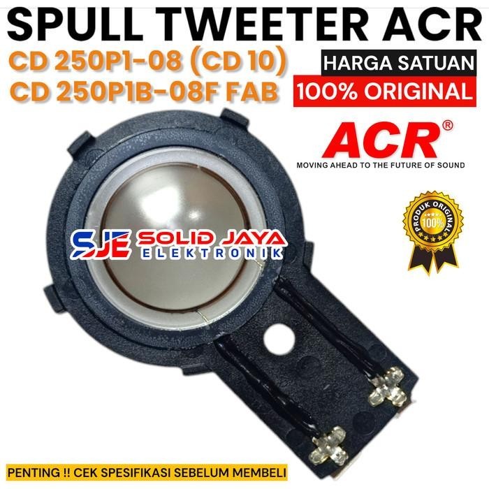 SPUL TWEETER ACR CD 10 ASLI RECONE KIT ACR SPULL TWITER ACR CD10 ORI