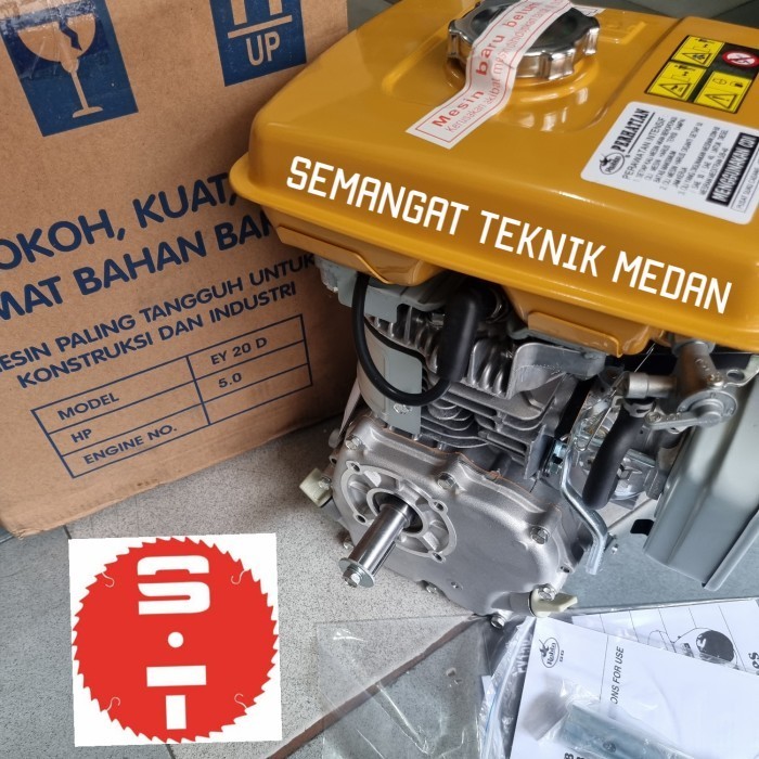 READY EY20D MESIN GASOLINE ENGINE PENGGERAK SERBAGUNA 5HP ROBIN EY 20 D 20D