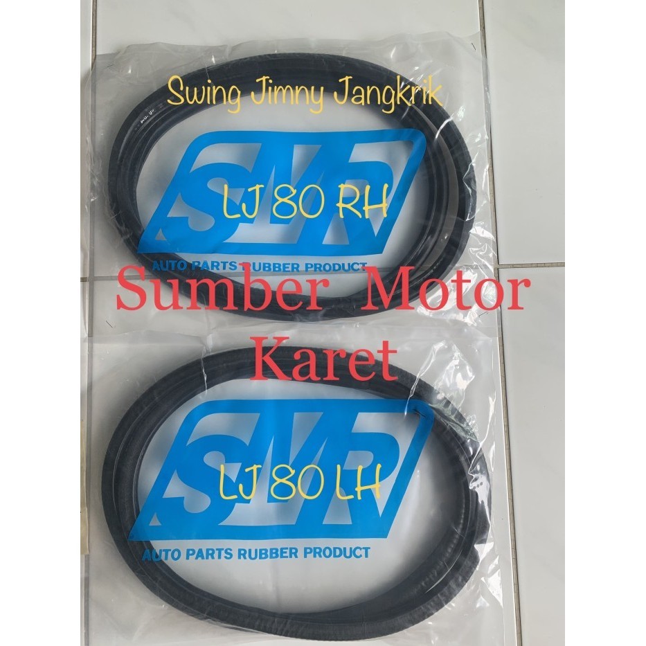 Karet Kaca Samping Swing Jimny Jangkrik Lj80