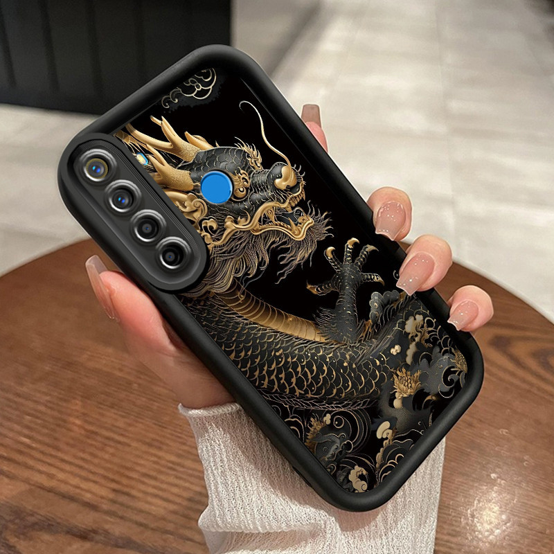 Casing Hp Realme 5 5i 5s 6i C3 C3i Narzo 10 Narzo 10A Narzo 20A Case pola naga Casing perlindungan l