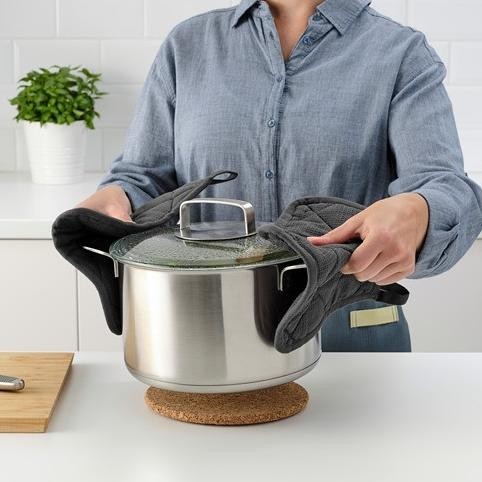 Cempal Anti Panas Kain Lap Dapur Penahan Panas Panci Set 2 Pcs Rng