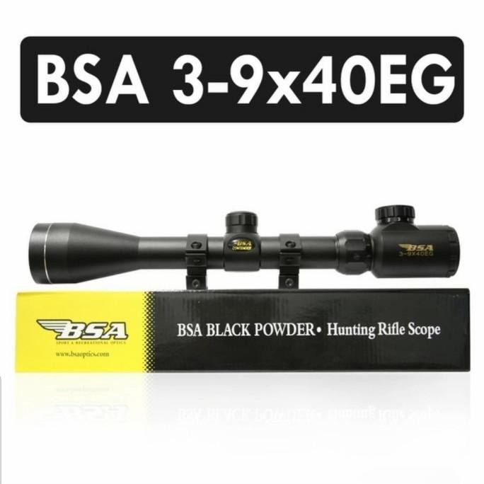 Teleskop Telescope Senapan Bsa 3-9X40Eg