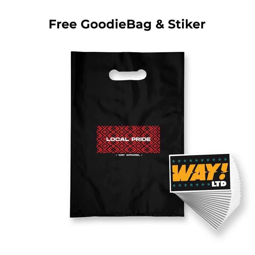 (Cod) Way Kaos Dewasa Unisex  - Kaos Pria - Kaos Distro - Kaos Keren - Oblong - Tshirt Keren - Way S