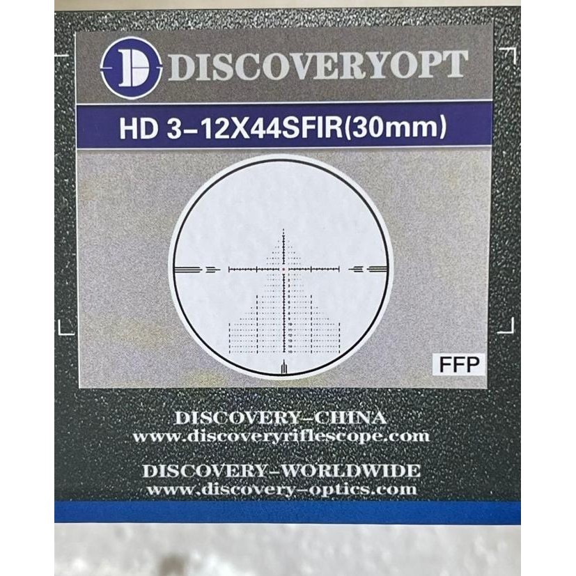 Teleskop Discovery Murah Hd 3-12X44 Sfir