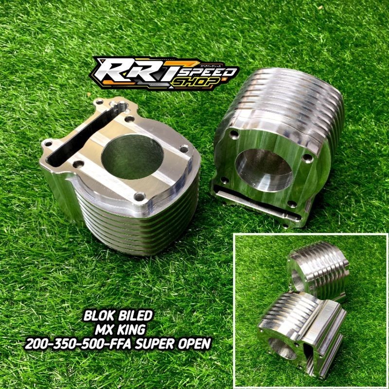 BLOCK BLOK BILLET MX KING 200 350 500 FFA SUPER OPEN TINGGI 62 72 82 91 92 102 DIAMETER 60 65 70 80