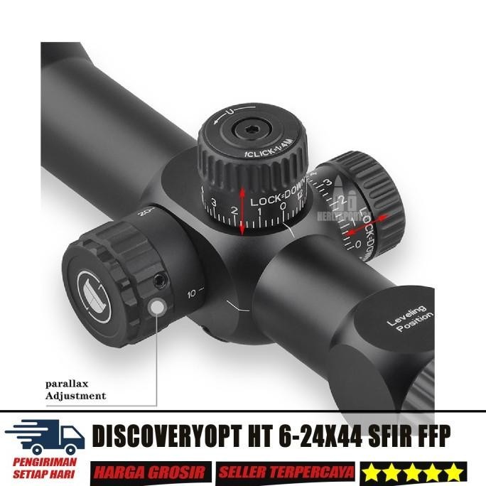 Teleskop Discovery Ht 6-24X44 Sf Ir Ffp Retikel Titik Tengah Terbaru
