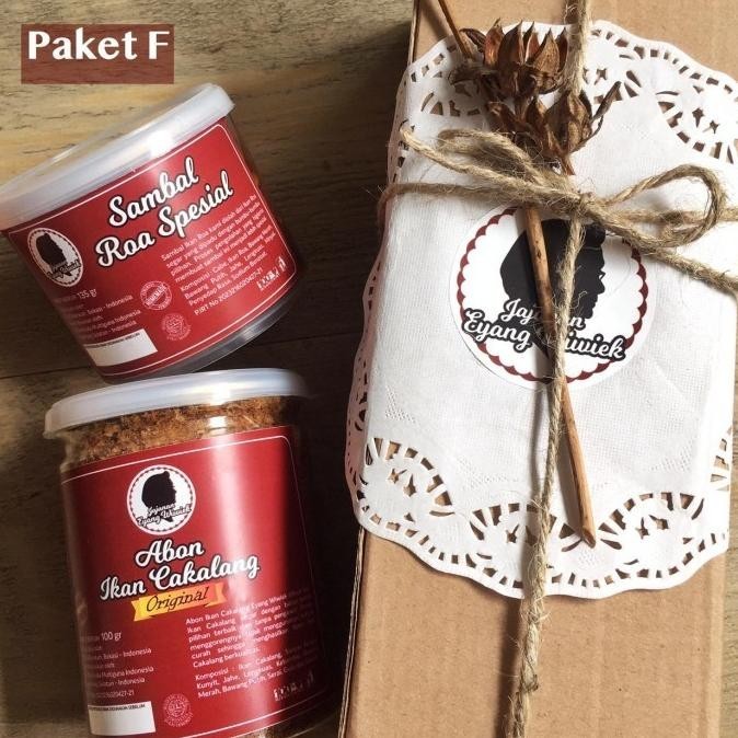 

Parsel Hampers Bingkisan Sambal Abon Jajanan Eyang Wiwiek (Paket F)