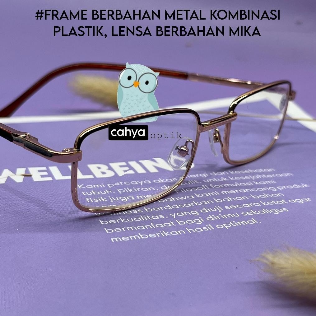 Ramadhan Sale Kacamata Plus Baca Dan Jalan Double Fokus Pria Dan Wanita Double Gold Asli