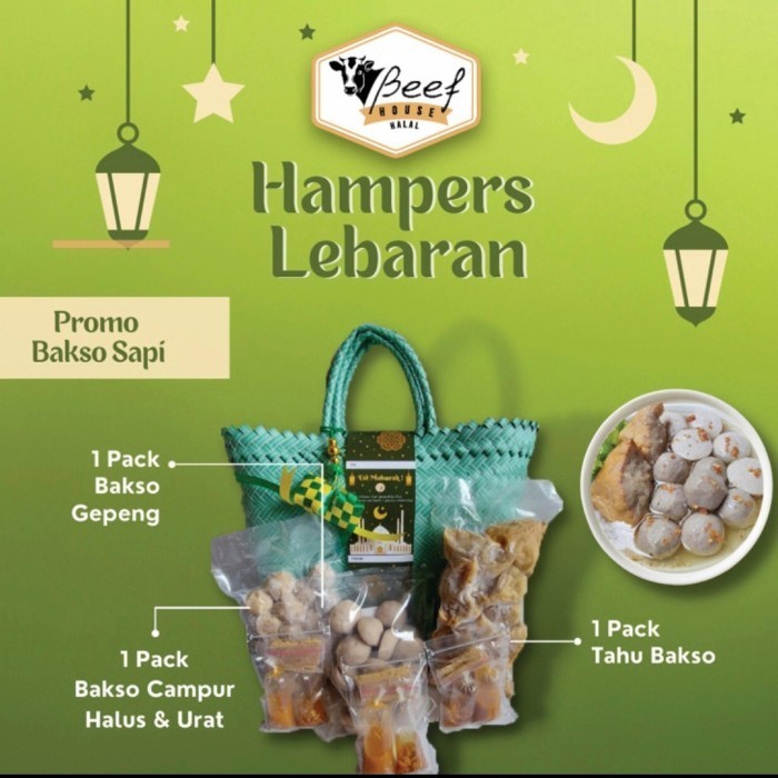 

Limited! Hampers/Parcel Lebaran Bakso Sapi Afung New