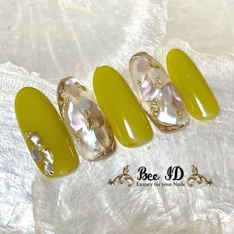Lime 020 kuku palsu nail art fake nails