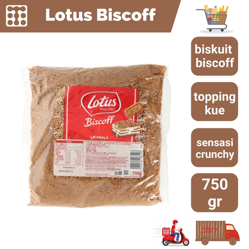 

Lotus Biscoff Biscuit Crumble 750 Gr