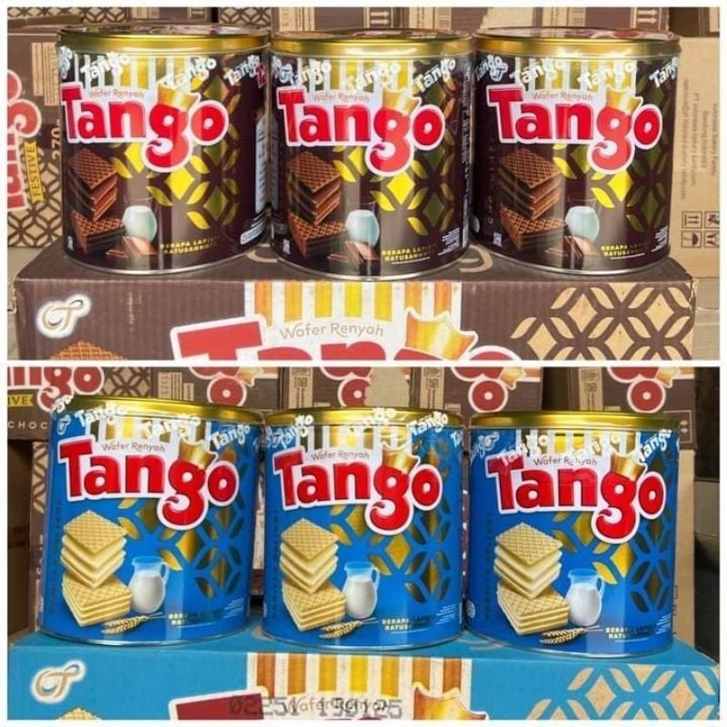 

Tango Wafer Kaleng 270G Perdus Isi 6