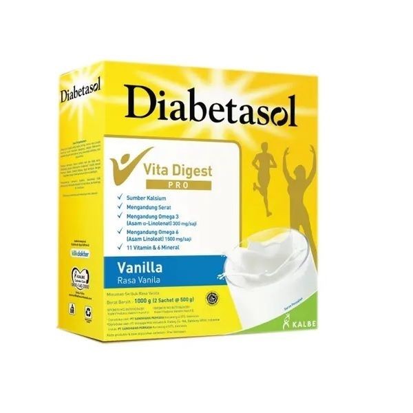 

DIABETASOL VANILLA 950 GR / 1KG