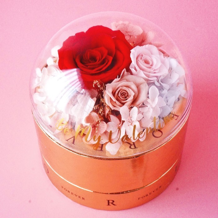 

Kado Valentine Romantis Acrylic Box Valentine Gift Premium Coklat V002
