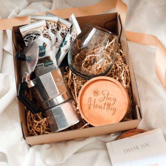 

Hampers Coffee Set / Gift Box Package Hadiah Tanda Terima Kasih