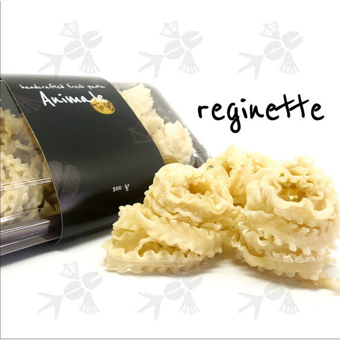 

Fresh Pasta Reginette Mafaldine Home Made Semolina 300 Gram