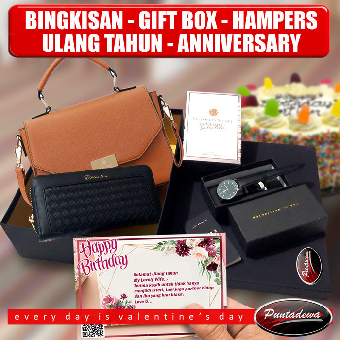 Hampers Valentine Anniv Kado Ultah Cewek Pacar Istri Teman Sahabat