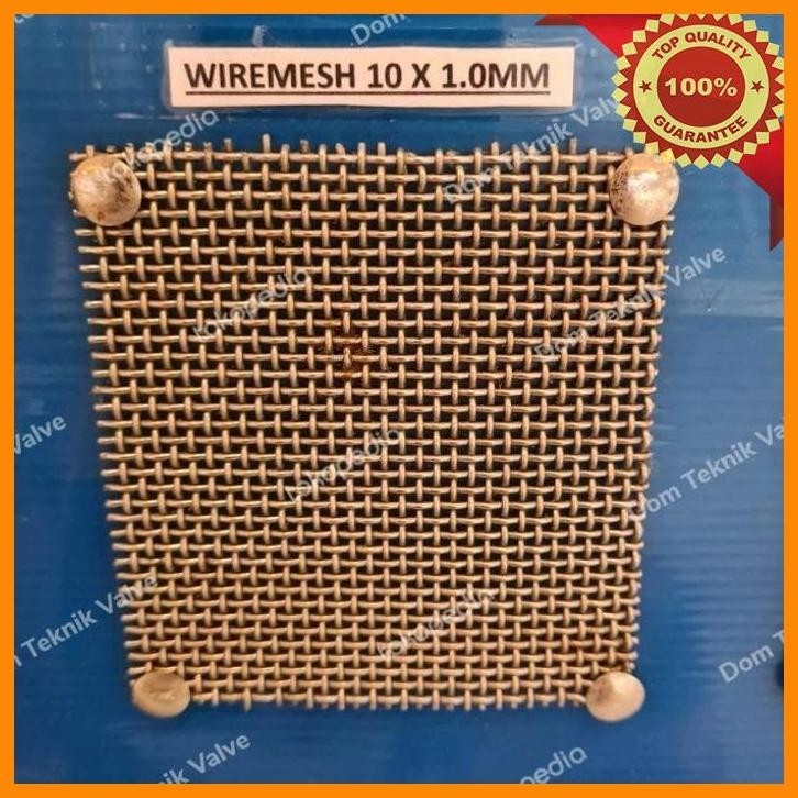 

(dtek) kawat wiremesh anyaman lurus 12mm x 1,0mm x 5 meter stainless