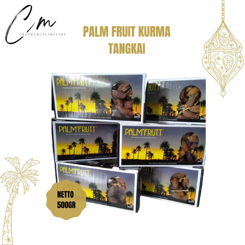 

MJS Kurma Tunis Tangkai Palm Fruit 500gr
