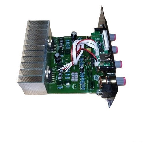 Kit Power Aktif Speaker 80W Ic Tda2005 + Mp3 Bluetooth Remote Control Terlaris R0324B