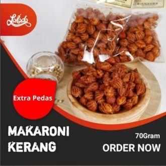 

Makaroni Bantat Kerang Extra Pedas Isi 5 pcs Viral Bisa Reques Varian Rasa