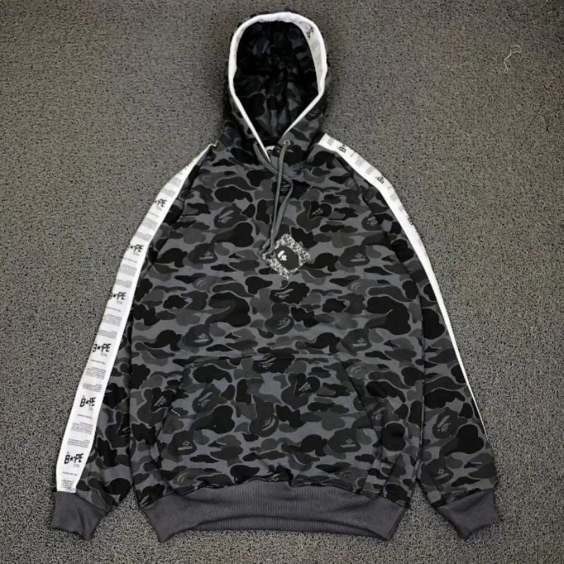 HOODIE BAPE CAMO TAPED IM PORT