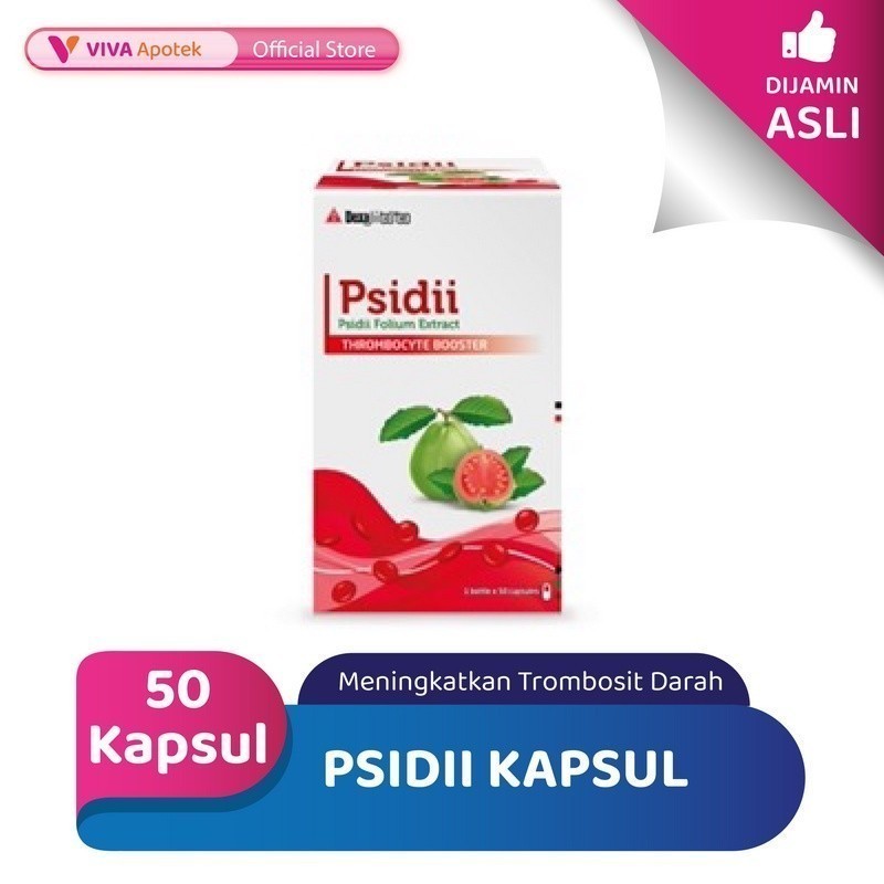 PSIDII Kapsul untuk Meningkatkan Trombosit Darah (50 Kapsul)