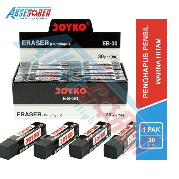 

Ghapus Sil Besar Joyko [Eb-30P/1 Pa] / Stip 2B Eraser Cil