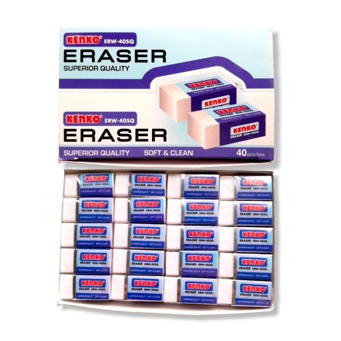 

[Box] Kenko Eraser / Ghapus Sil Erw-40 Sq