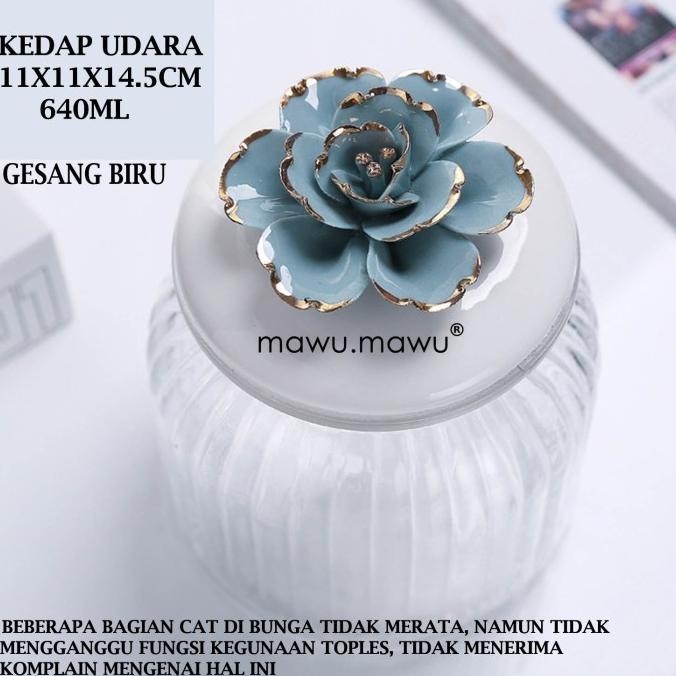 

MawuMawu Toples Jar Keramik Hamper Parcel Kue Kering Aesthetic