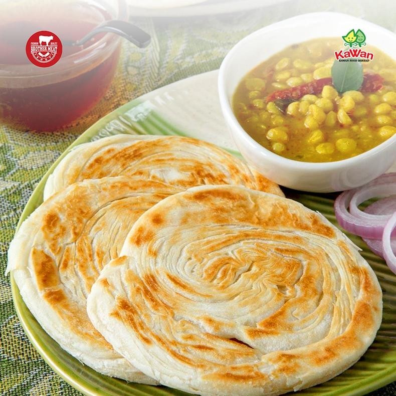 

Big Ramadhan Sale Kawan Food Malaysian Roti Chanai Isi 8Pcs 480Gr, Roti Canai / Cane Asli