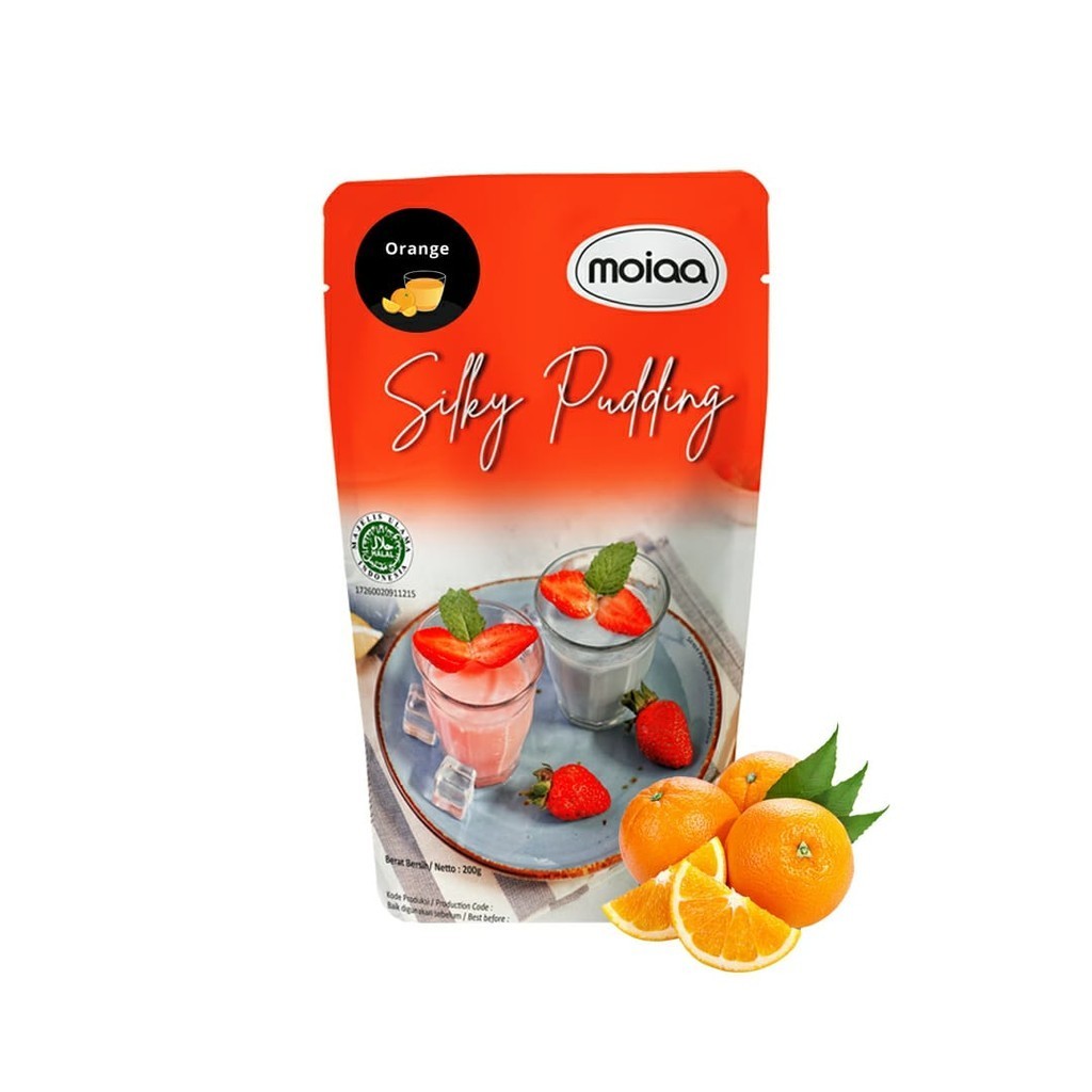 

ORANGE 200 GR MOIAA SILKY PUDING