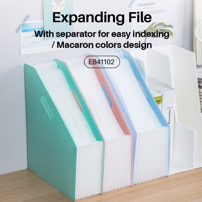 

Deli Expanding File A4 13 Poets Organizer / Map Harmonika Eb41102