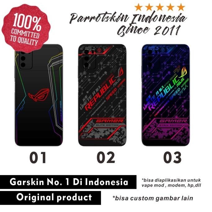 Garskin Xiaomi Poco M3 x3 f2pro f1dll Rog Hype anti gores & jamur Casasofia